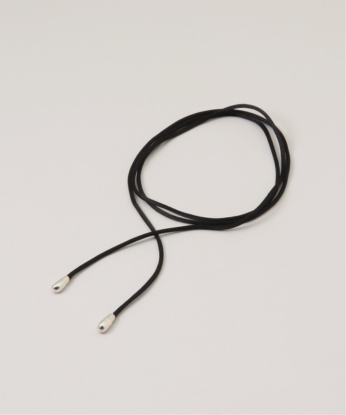 Garden of Eden(ガーデンオブエデン)の「【GARDEN OF EDEN/ガーデン オブ エデン】(追加)別注 string choker(ネックレス・レディース・ブラック・FREE)」の7枚目の写真