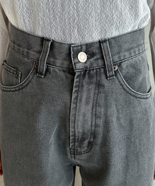 feepur(フェピュール)の「【4size展開】ベーシックストレートデニム(デニムパンツ・レディース・ブルー/ブラック/グレー/サックスブルー/アイボリー/ブラウン・SMALL/MEDIUM/LARGE/TALL)」の12枚目の写真
