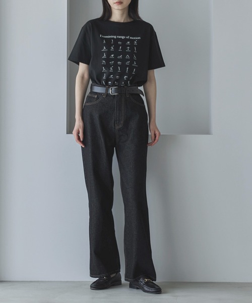 feepur(フェピュール)の「【4size展開】ベーシックストレートデニム(デニムパンツ・レディース・ブルー/ブラック/グレー/サックスブルー/アイボリー/ブラウン・SMALL/MEDIUM/LARGE/TALL)」の15枚目の写真
