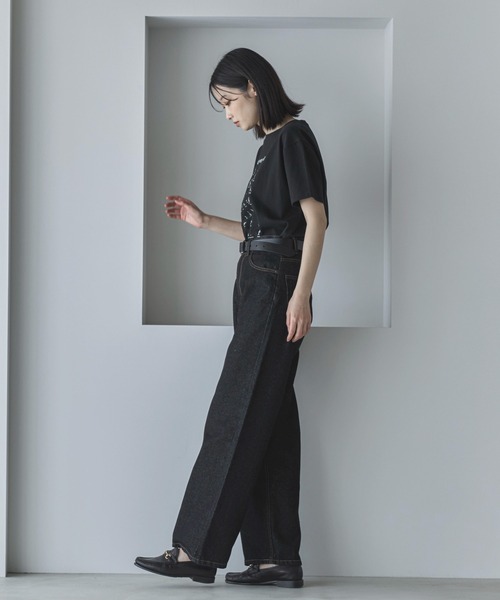 feepur(フェピュール)の「【4size展開】ベーシックストレートデニム(デニムパンツ・レディース・ブルー/ブラック/グレー/サックスブルー/アイボリー/ブラウン・SMALL/MEDIUM/LARGE/TALL)」の16枚目の写真