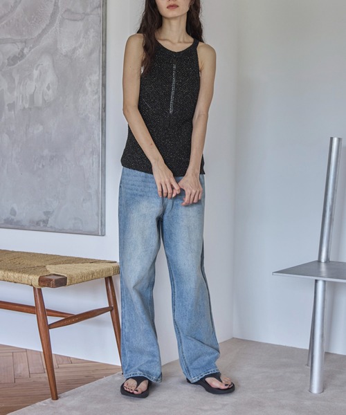 4size展開】ベーシックストレートデニム（デニムパンツ