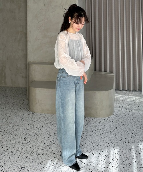 feepur（フェピュール）の「ベーシックストレートデニム（デニム