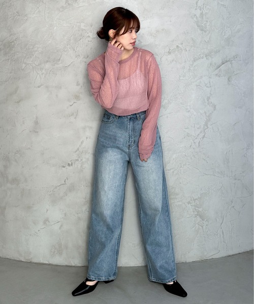 feepur（フェピュール）の「【4size展開】ベーシックストレートデニム