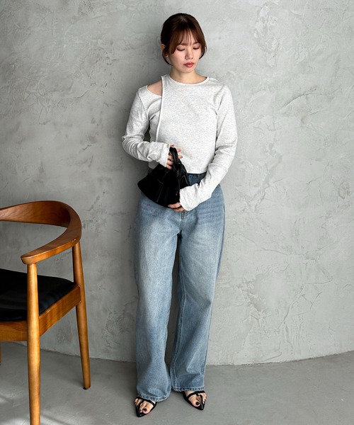ベーシックアイテム【HERMES】ストレート デニム 大人カジュアル エルメス HERMES ストレート デニム パンツ ジーンズ セリエ