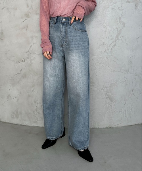 feepur（フェピュール）の「【4size展開】ベーシックストレートデニム