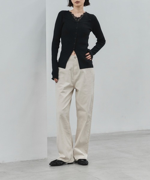 feepur(フェピュール)の「【4size展開】ベーシックストレートデニム(デニムパンツ・レディース・ブルー/ブラック/グレー/サックスブルー/アイボリー/ブラウン・SMALL/MEDIUM/LARGE/TALL)」の22枚目の写真