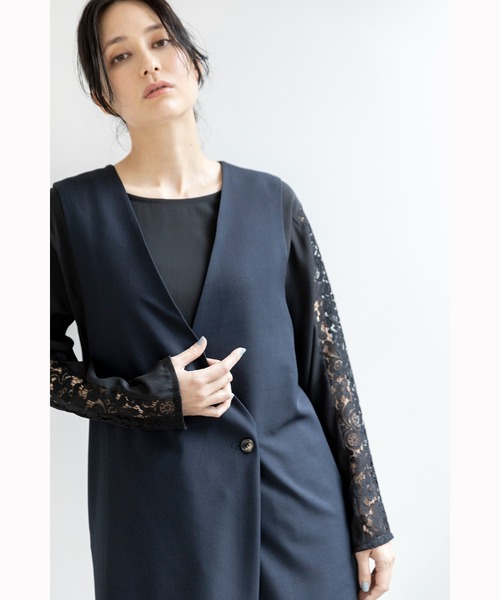 OSMOSIS(オズモーシス)の「2WAYブラウス(シャツ/ブラウス・レディース・ホワイト/ブラック・ONE SIZE)」の21枚目の写真