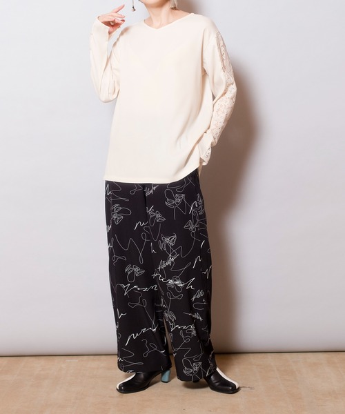 OSMOSIS(オズモーシス)の「2WAYブラウス(シャツ/ブラウス・レディース・ホワイト/ブラック・ONE SIZE)」の19枚目の写真