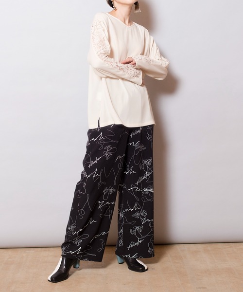 OSMOSIS(オズモーシス)の「2WAYブラウス(シャツ/ブラウス・レディース・ホワイト/ブラック・ONE SIZE)」の18枚目の写真