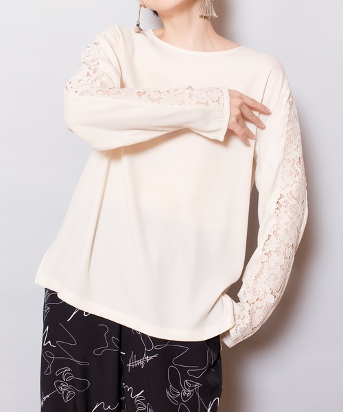 OSMOSIS(オズモーシス)の「2WAYブラウス(シャツ/ブラウス・レディース・ホワイト/ブラック・ONE SIZE)」の17枚目の写真