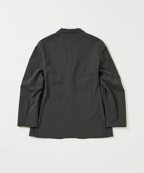 ADAM ET ROPE'(アダムエロペ)の「オーバーサイズ イージー テーラード ジャケット / シーズンレス / セットアップ対応(テーラードジャケット・メンズ・ブラック/チャコールグレー/カーキ・L/S/M)」の12枚目の写真