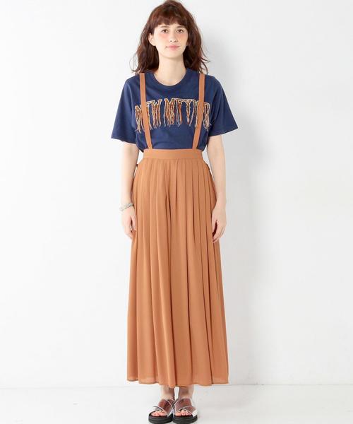 Another Edition（アナザーエディション）の「★★エアリーサスペンダーパンツ/AEBC AIRY ｻｽﾍﾟﾝﾀﾞｰ PT（その他パンツ・レディース・ブラック/オレンジ/オリーブ・フリー）」の13枚目の写真