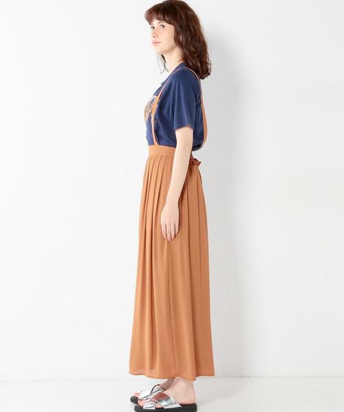 Another Edition（アナザーエディション）の「★★エアリーサスペンダーパンツ/AEBC AIRY ｻｽﾍﾟﾝﾀﾞｰ PT（その他パンツ・レディース・ブラック/オレンジ/オリーブ・フリー）」の14枚目の写真