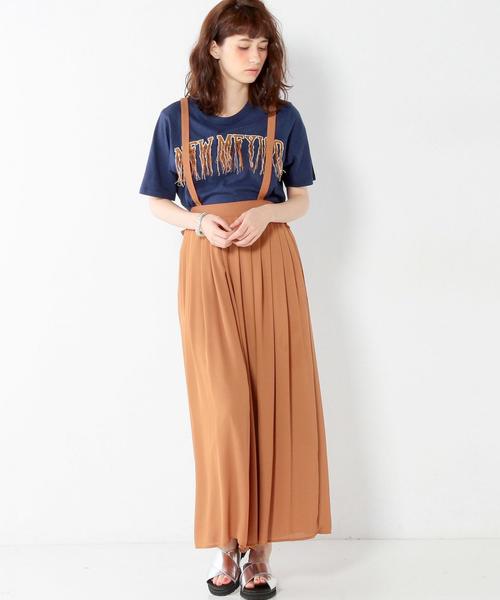 Another Edition（アナザーエディション）の「★★エアリーサスペンダーパンツ/AEBC AIRY ｻｽﾍﾟﾝﾀﾞｰ PT（その他パンツ・レディース・ブラック/オレンジ/オリーブ・フリー）」の15枚目の写真