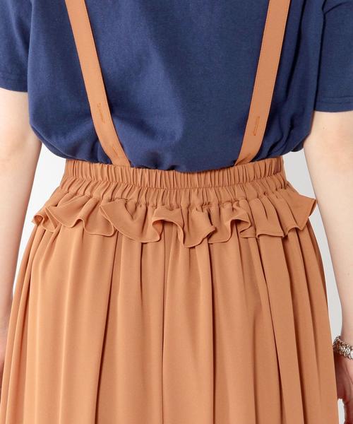 Another Edition（アナザーエディション）の「★★エアリーサスペンダーパンツ/AEBC AIRY ｻｽﾍﾟﾝﾀﾞｰ PT（その他パンツ・レディース・ブラック/オレンジ/オリーブ・フリー）」の6枚目の写真