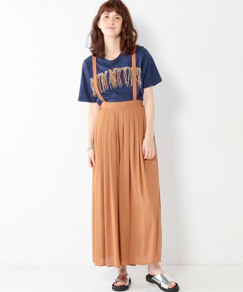 Another Edition（アナザーエディション）の「★★エアリーサスペンダーパンツ/AEBC AIRY ｻｽﾍﾟﾝﾀﾞｰ PT（その他パンツ・レディース・ブラック/オレンジ/オリーブ・フリー）」の19枚目の写真