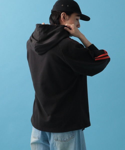 PBLIM（ページボーイリム）の「PBLIM/ステッチラインフーディ（パーカー・レディース・ブラック/ピンク・FREE）」の21枚目の写真