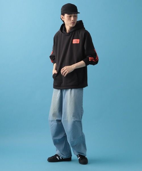 PBLIM（ページボーイリム）の「PBLIM/ステッチラインフーディ（パーカー・レディース・ブラック/ピンク・FREE）」の22枚目の写真