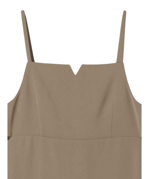 YECCA VECCA（イェッカヴェッカ）の「サイドカットアウトキャミワンピース（ワンピース・レディース・ネイビー/ベージュ・FREE）」の22枚目の写真