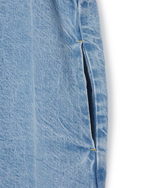 ADAM ET ROPE'（アダムエロペ）の「【サステナブル】フリンジデニムベスト（シャツ/ブラウス・レディース・ブラック/ブルー・FREE）」の10枚目の写真