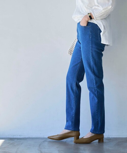 coen(コーエン)の「ストレッチイージースキニーデニムパンツ(デニムパンツ・レディース・オフホワイト/ブラック/ネイビー/コバルトブルー・S/M/L)」の12枚目の写真