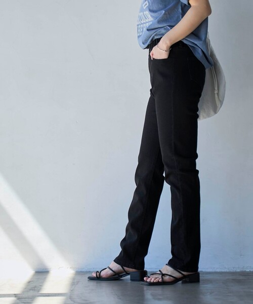 coen(コーエン)の「ストレッチイージースキニーデニムパンツ(デニムパンツ・レディース・オフホワイト/ブラック/ネイビー/コバルトブルー・S/M/L)」の19枚目の写真