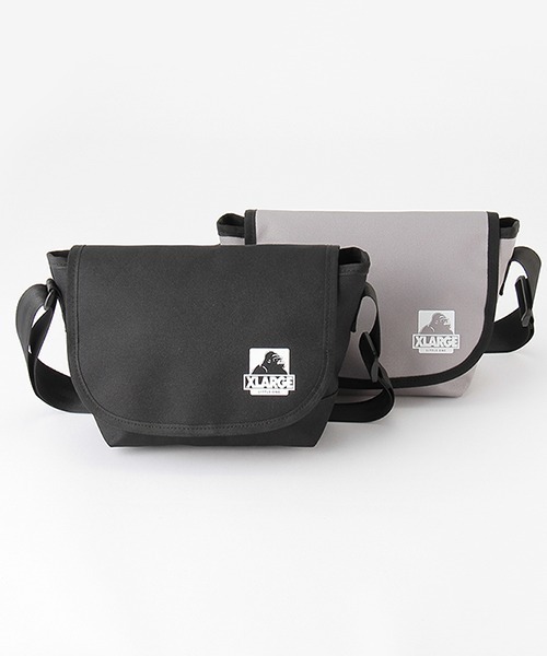 XLARGE KIDS(エクストララージキッズ)の「ショルダーバッグ(ショルダーバッグ・キッズ・グレー/ブラック・FREE)」の5枚目の写真