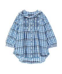 【ほぼ新品】ピンクハウス◆チェリーレーンチェックブラウス◆さくらんぼ柄 ほぼ新品】ピンクハウス◇チェリーレーンチェックブラウス