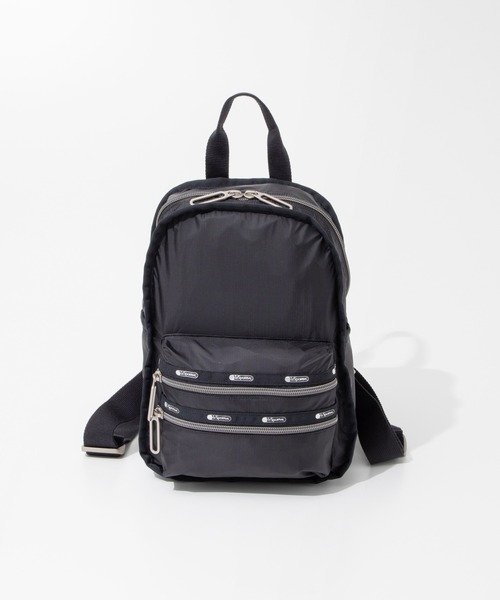 LeSportsac(レスポートサック)の「LeSportsac SM FUNCTIONAL BKPK レスポートサック ファンクショナル バックパック(バックパック/リュック・レディース・ブラック・FREE)」の8枚目の写真