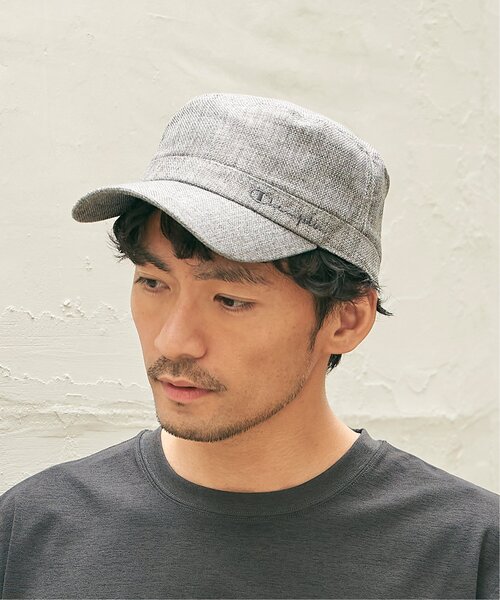 Champion(チャンピオン)の「Champion チャンピオン リネンライクワークキャップ(キャップ・メンズ・グレー/ブラック/ネイビー・FREE)」の6枚目の写真