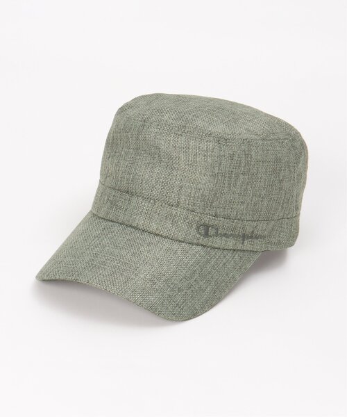 Champion(チャンピオン)の「Champion チャンピオン リネンライクワークキャップ(キャップ・メンズ・グレー/ブラック/ネイビー・FREE)」の11枚目の写真
