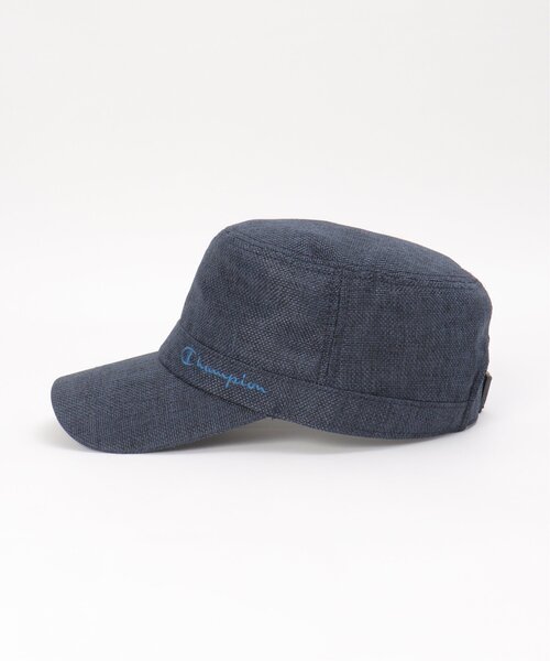 Champion(チャンピオン)の「Champion チャンピオン リネンライクワークキャップ(キャップ・メンズ・グレー/ブラック/ネイビー・FREE)」の12枚目の写真