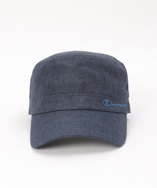Champion(チャンピオン)の「Champion チャンピオン リネンライクワークキャップ(キャップ・メンズ・グレー/ブラック/ネイビー・FREE)」の14枚目の写真