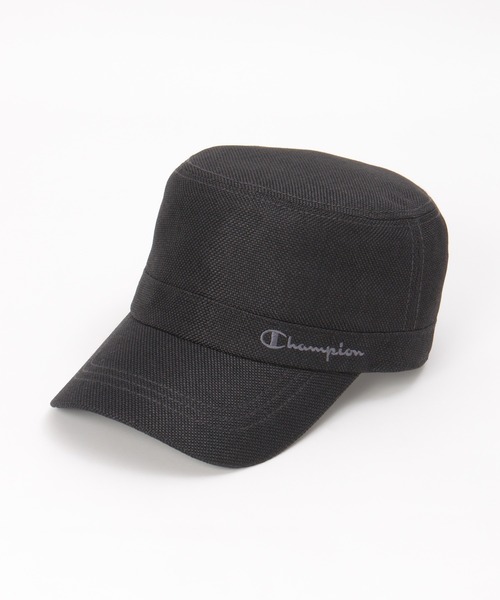 Champion(チャンピオン)の「Champion チャンピオン リネンライクワークキャップ(キャップ・メンズ・グレー/ブラック/ネイビー・FREE)」の2枚目の写真