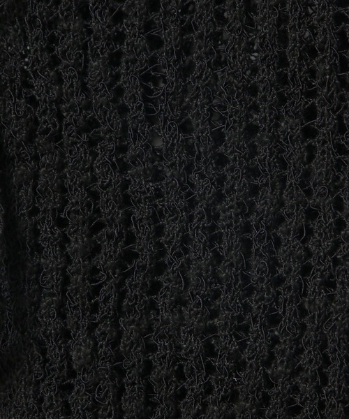 Heather（ヘザー）の「リボンメッシュカーディガン　113937（カーディガン/ボレロ・レディース・ブラック/ピンクベージュ/ホワイト/イエロー/レッド・FREE）」の20枚目の写真