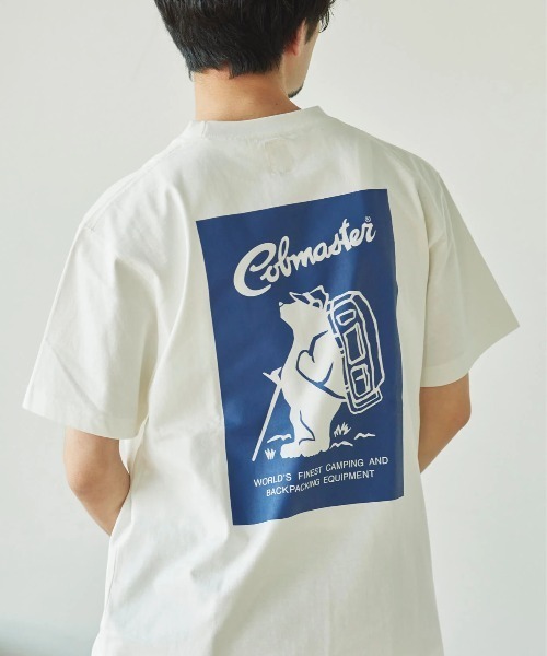 go slow caravan(ゴースローキャラバン)の「COBMASTER/コブマスター ベーシックTEE(ボックスロゴ)(Tシャツ/カットソー・メンズ・ブラック/ホワイト系その他2/オートミール/イエロー/グリーン系その他/ラベンダー/ホワイト・MEDIUM/LARGE/X-LARGE)」の2枚目の写真