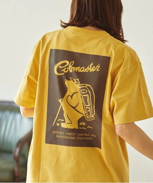 go slow caravan(ゴースローキャラバン)の「COBMASTER/コブマスター ベーシックTEE(ボックスロゴ)(Tシャツ/カットソー・メンズ・ブラック/ホワイト系その他2/オートミール/イエロー/グリーン系その他/ラベンダー/ホワイト・MEDIUM/LARGE/X-LARGE)」の7枚目の写真