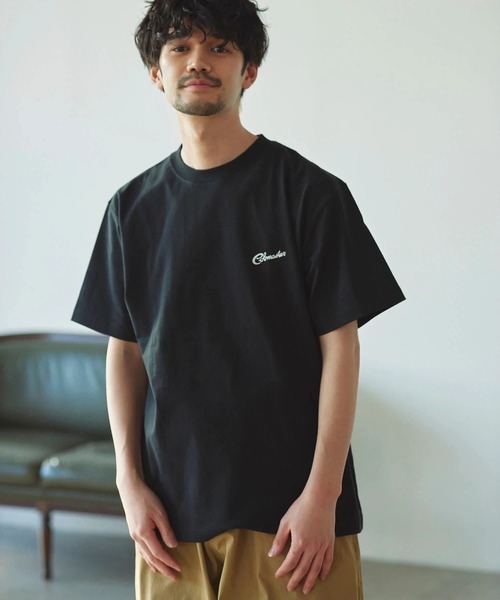 go slow caravan(ゴースローキャラバン)の「COBMASTER/コブマスター ベーシックTEE(ボックスロゴ)(Tシャツ/カットソー・メンズ・ブラック/ホワイト系その他2/オートミール/イエロー/グリーン系その他/ラベンダー/ホワイト・MEDIUM/LARGE/X-LARGE)」の8枚目の写真