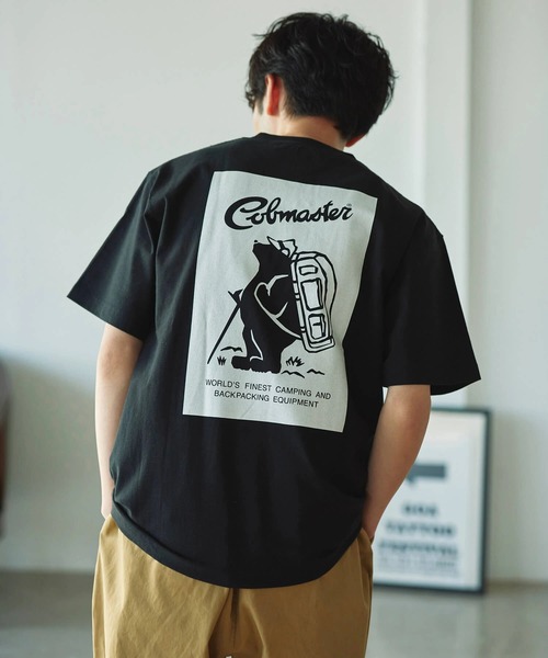 go slow caravan(ゴースローキャラバン)の「COBMASTER/コブマスター ベーシックTEE(ボックスロゴ)(Tシャツ/カットソー・メンズ・ブラック/ホワイト系その他2/オートミール/イエロー/グリーン系その他/ラベンダー/ホワイト・MEDIUM/LARGE/X-LARGE)」の9枚目の写真