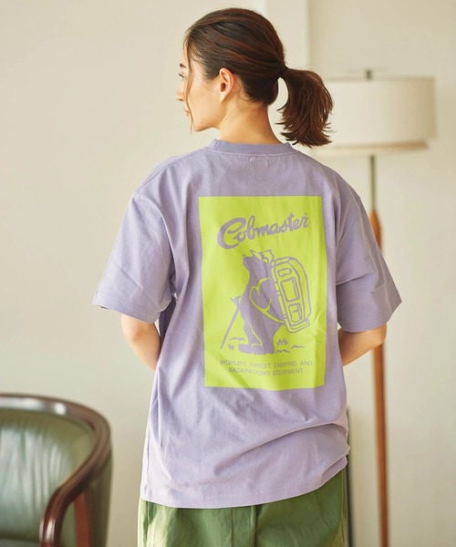 go slow caravan(ゴースローキャラバン)の「COBMASTER/コブマスター ベーシックTEE(ボックスロゴ)(Tシャツ/カットソー・メンズ・ブラック/ホワイト系その他2/オートミール/イエロー/グリーン系その他/ラベンダー/ホワイト・MEDIUM/LARGE/X-LARGE)」の22枚目の写真