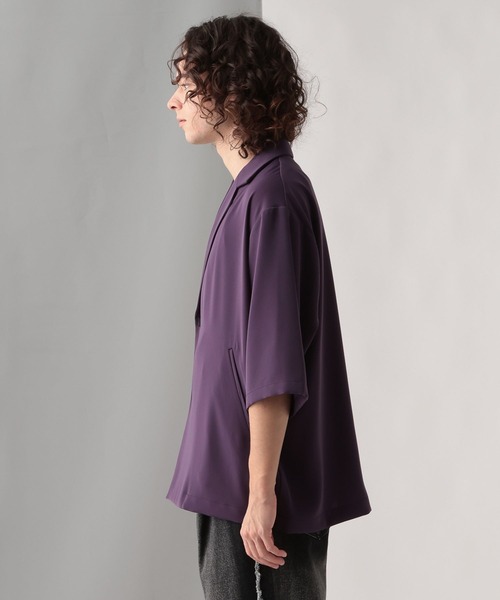 HARE(ハレ)の「【SET UP対応】TOROMIジャケット(HARE)(テーラードジャケット・メンズ・ブラック/パープル/グレー・SMALL/MEDIUM)」の13枚目の写真