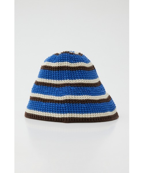 RODEO CROWNS WIDE BOWL(ロデオクラウンズワイドボウル)の「MIXボーダーHAT(ハット・レディース・アイボリー/ブルー/ライトグリーン・FREE)」の13枚目の写真