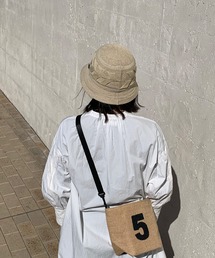 立体編みクロッシェサーモハット