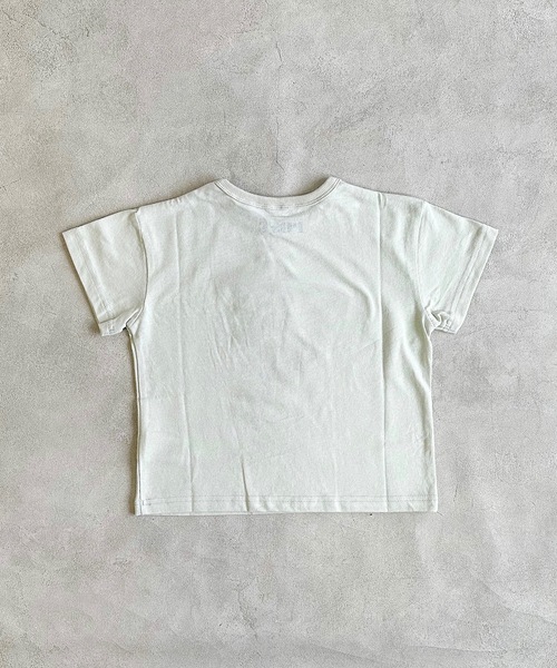 MARKEY'S（マーキーズ）の「【THE SATURDAY EVENING POST】別注プリントTシャツ（90～150cm）（Tシャツ/カットソー・キッズ・ベージュ/オレンジ/チャコール/オフホワイト・110/100/90/120/150/140/130）」の11枚目の写真