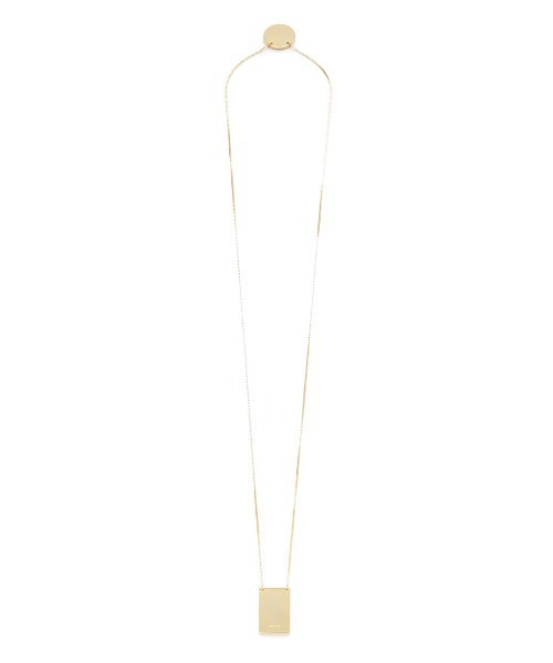 Mila Owen（ミラオーウェン）の「メタルダブルヘッドネックレス（ネックレス・レディース・ゴールド/その他/シルバー・FREE）」の2枚目の写真