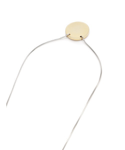 Mila Owen（ミラオーウェン）の「メタルダブルヘッドネックレス（ネックレス・レディース・ゴールド/その他/シルバー・FREE）」の4枚目の写真