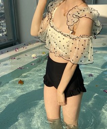 完売品】RILI リリ ドットチュール2way水着 新品未使用の通販 by