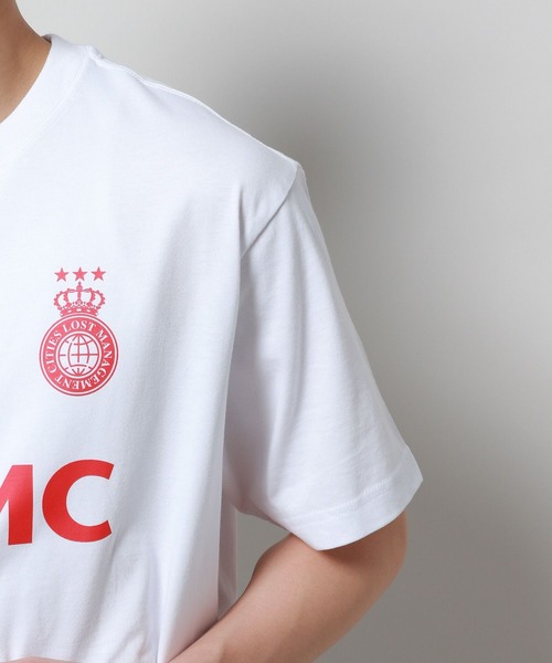 [ LMC]★PHILMC PARODY SOCCER TEE MUSINSA | LMC PHILMC PARODY SOCCER TEE white