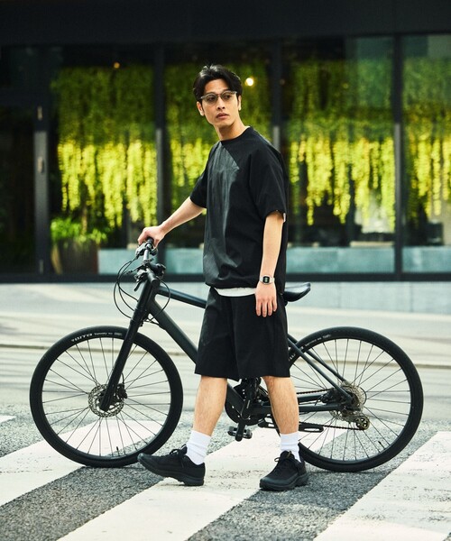 FREAK'S STORE（フリークスストア）の「限定展開 AiRide/エアライド リラックスフィット ショートスリーブ ラグランPO（Tシャツ/カットソー・メンズ・チャコールグレー/ブラック/グレイッシュベージュ/ネイビー・SMALL/MEDIUM/LARGE）」の21枚目の写真