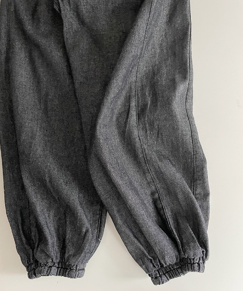 ARCH & LINE（アーチアンドライン）の「LIGHT DENIM ALADDIN PT 薄手デニム ダンス スケボー（デニムパンツ・キッズ・ブラック/ブルー・S/M/L/XL）」の5枚目の写真